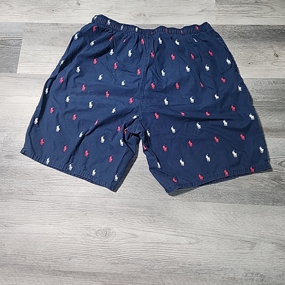 Ralph Lauren Mens blue Sleep  Shorts Sz M - Picture 3 of 8